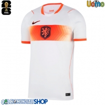 Maglie da calcio Paesi Bassi Seconda Maglia Mondiali 2026  Manica Corta